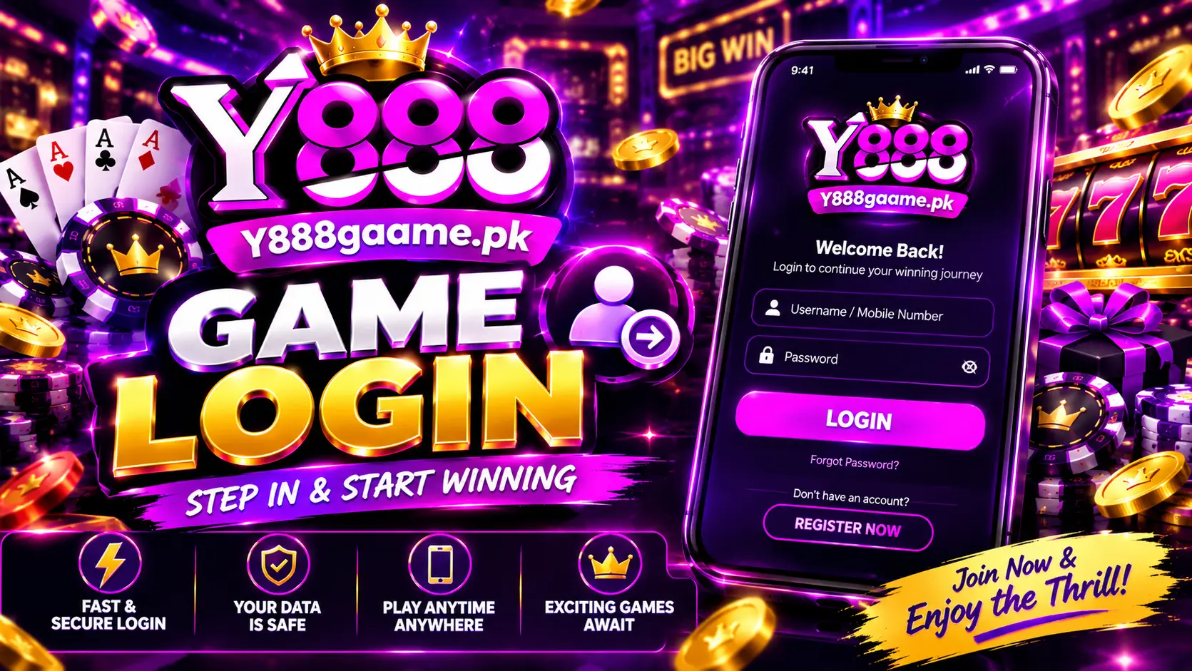 Y888 Game Login